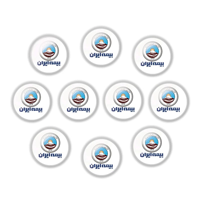 پیکسل مدل بیمه ایران بسته 10 عددی