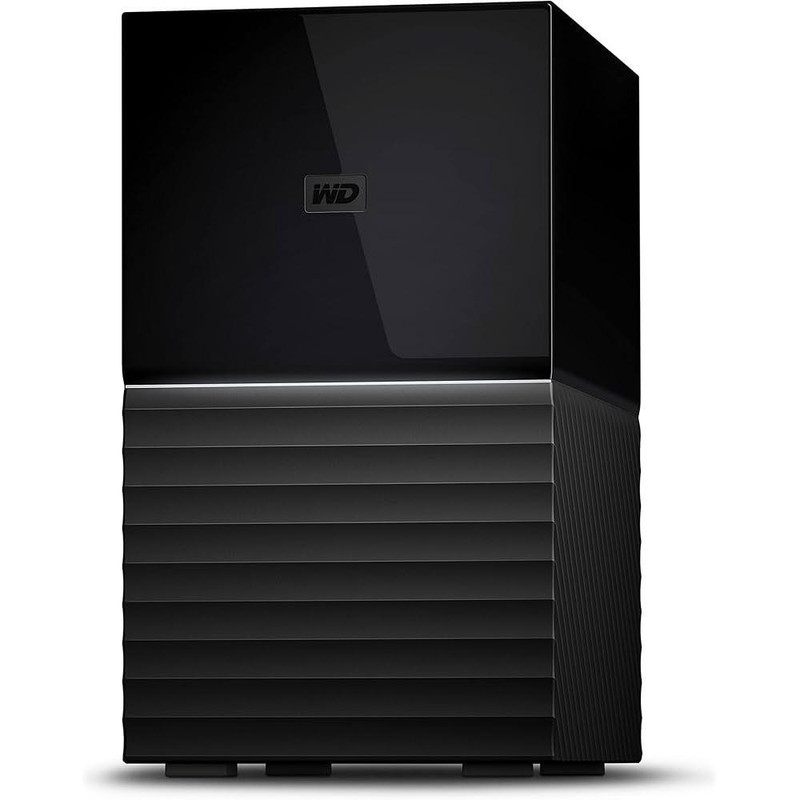 هارد اکسترنال وسترن دیجیتال مدل WD MYBOOK DUO 24TB ظرفیت 24 ترابایت دارای رابط USB Type-A 3.1