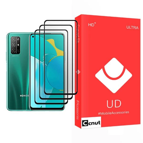 محافظ صفحه نمایش کوکونات مدل UD Ultra MIX003 مناسب برای گوشی موبایل آنر 30S بسته سه عددی