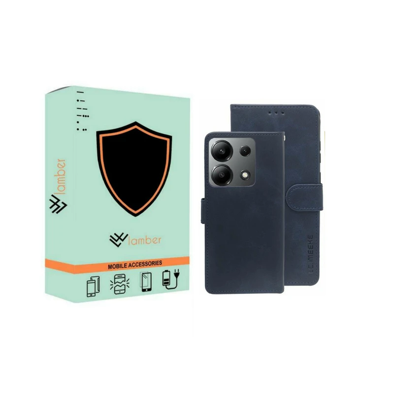 کیف کلاسوری لمبر مدل KeyLC مناسب برای گوشی موبایل شیائومی Redmi Note 13 5G