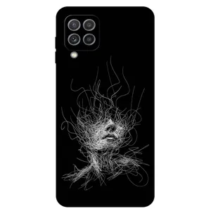 Megafone Face Sketch 7423 Cover For Samsung Galaxy A22 4G