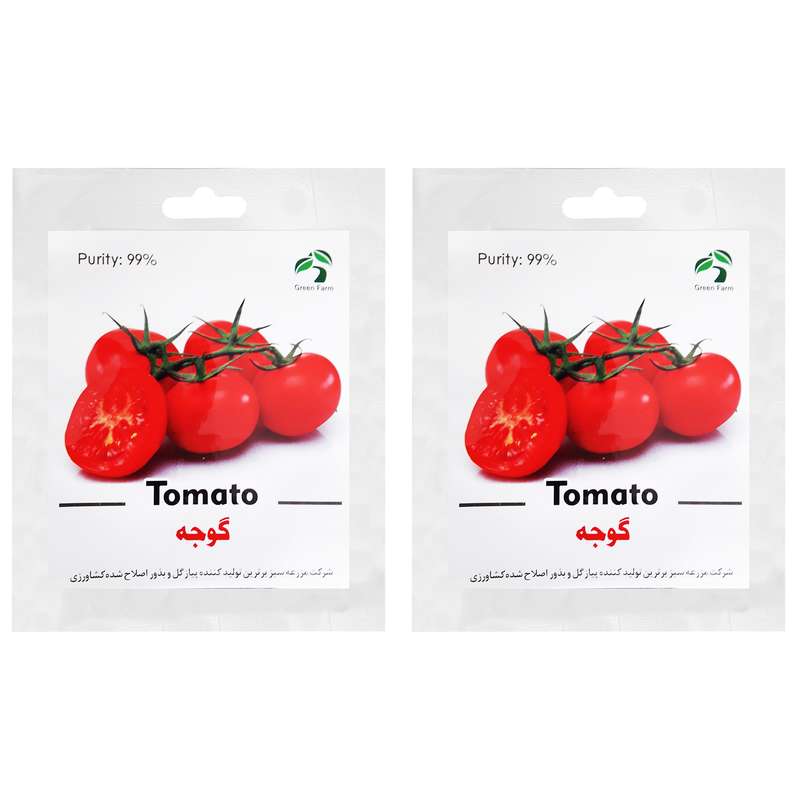 بذر گوجه فرنگی گرین فارم کد GR-GJ بسته 2 عددی