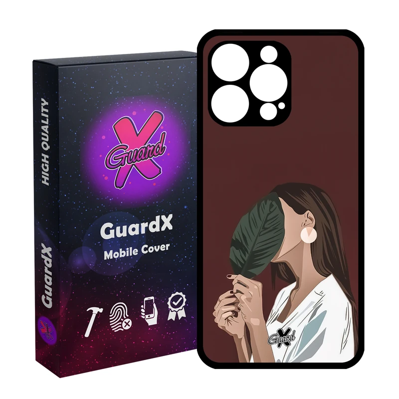 کاور گارد ایکس طرح دختر مدل Glass10476 مناسب برای گوشی موبایل اپل iPhone 15 Pro Max