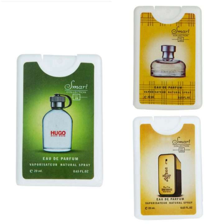 عطر جیبی مردانه اسمارت کالکشن مدل ویکند هوگو وان ملیون حجم 20 میلی لیتر بسته 3 عددی