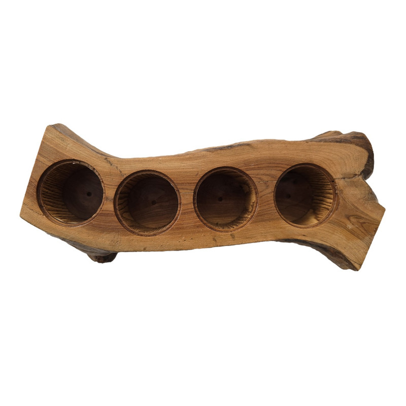 جای ادویه 4 پارچه مدل روستیک کد K44 به همراه استند