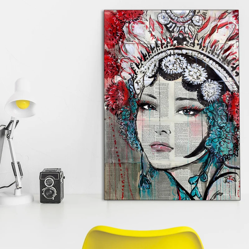 تابلو شاسی گالری استاربوی طرح پرتره مدل Art 52