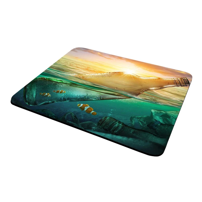 ماوس پد مدل بطری شیشه ای و دریا کد wmu55