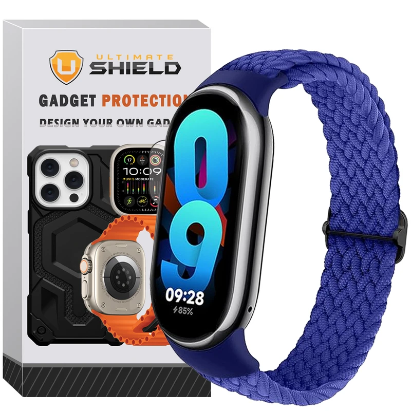 بند آلتیمیت شیلد مدل Braided Solo مناسب برای ساعت هوشمند شیائومی Mi band 8/9