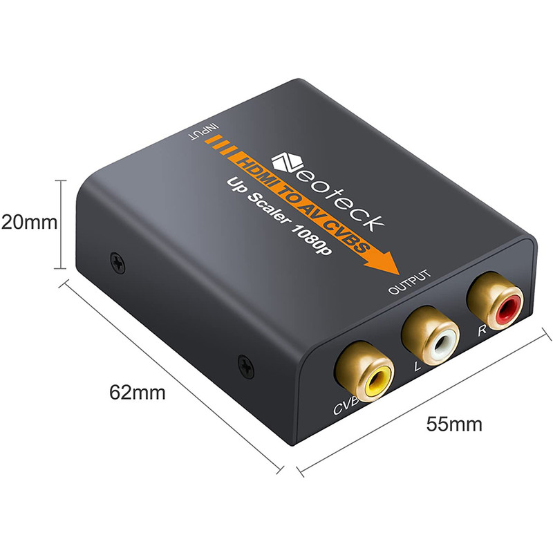 مبدل HDMI به CVBS نوتک کد 6347 1