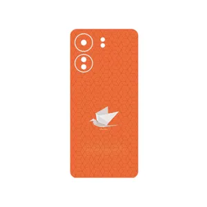 MAHOOT Minimalist origami bird Cover Sticker for Xiaomi Redmi 13C