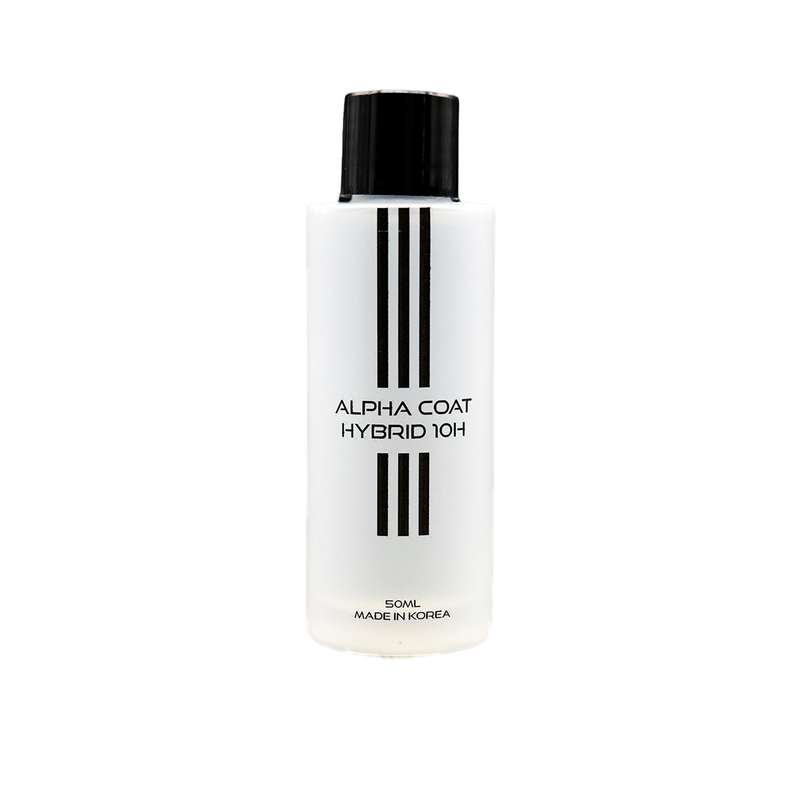 محلول پوشش سرامیکی بدنه خودرو مدل Alpha Coat Hybrid 10H حجم 50 میلی لیتر
