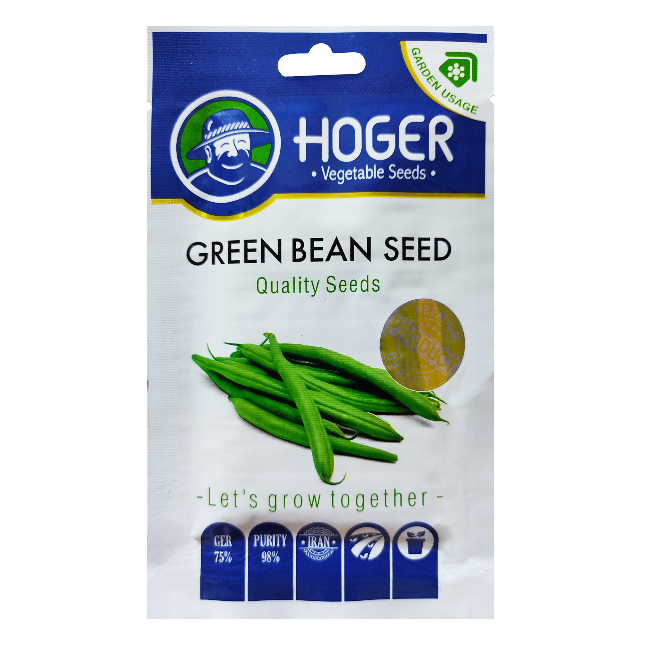 بذر لوبیا سبز هوگر  مدل H6