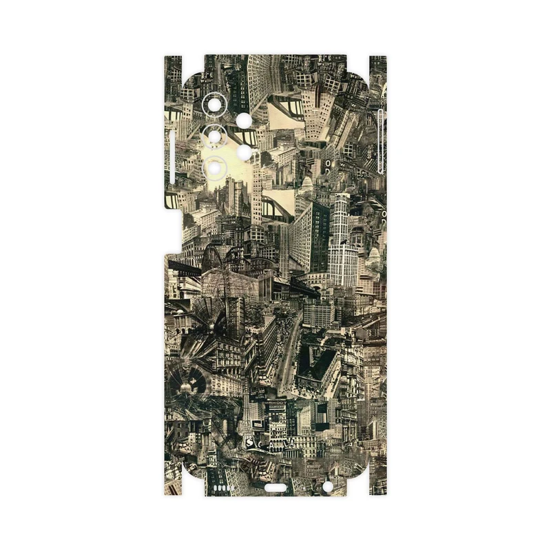 برچسب پوششی ماهوت مدل Collage of Skyscraper-FullSkin مناسب برای گوشی موبایل سامسونگ Galaxy A32 5G