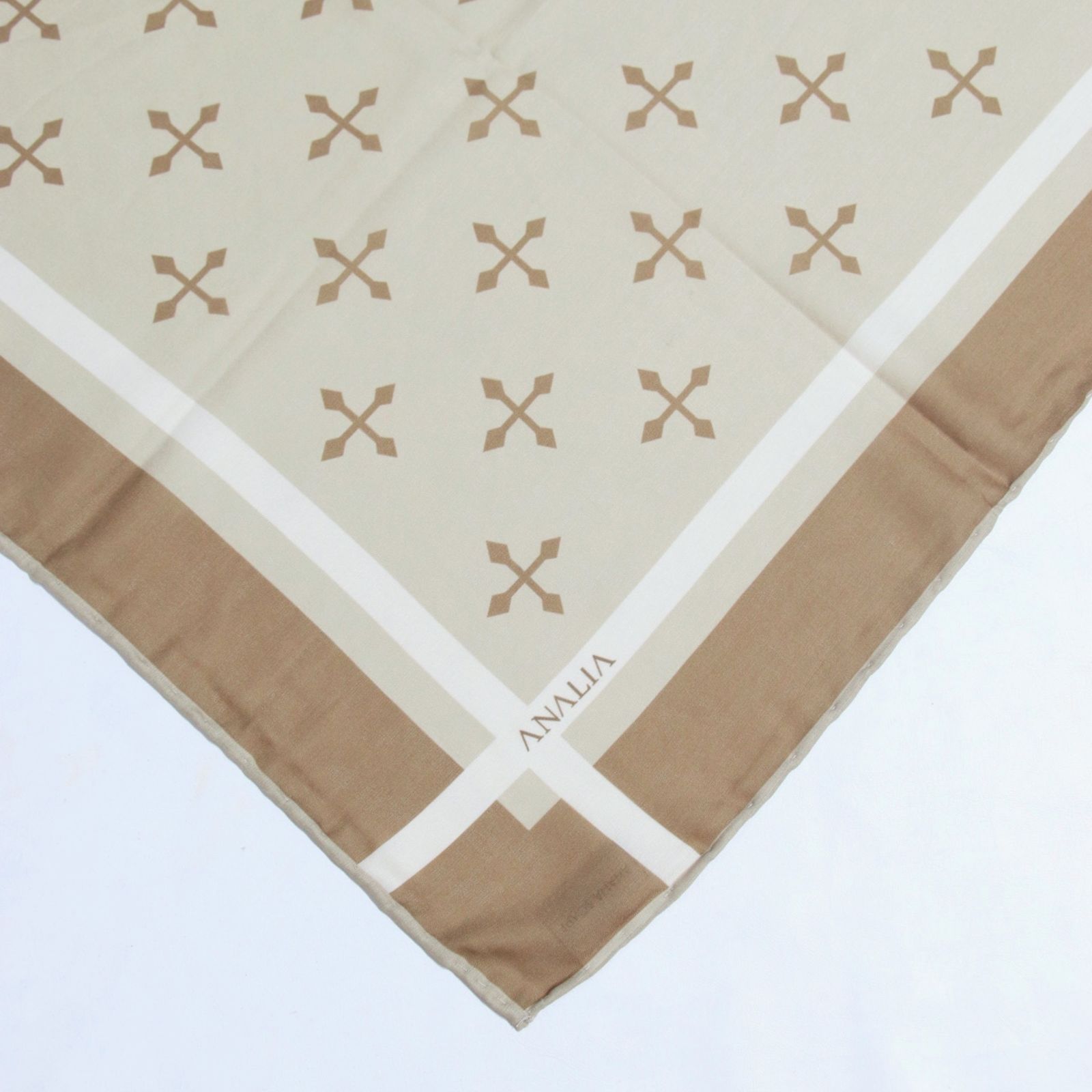 روسری زنانه مدل نخی خنک تابستانه محبوب با پترن ستاره کد ana-7096 -  - 31