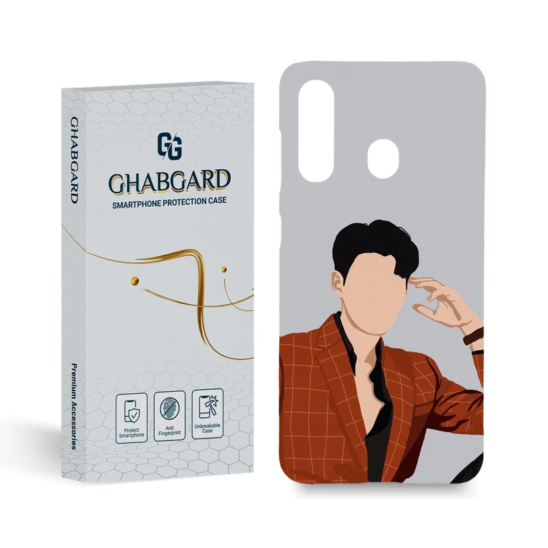   کاور قاب گارد مدل پسرانه مناسب برای گوشی موبایل سامسونگ galaxy a60