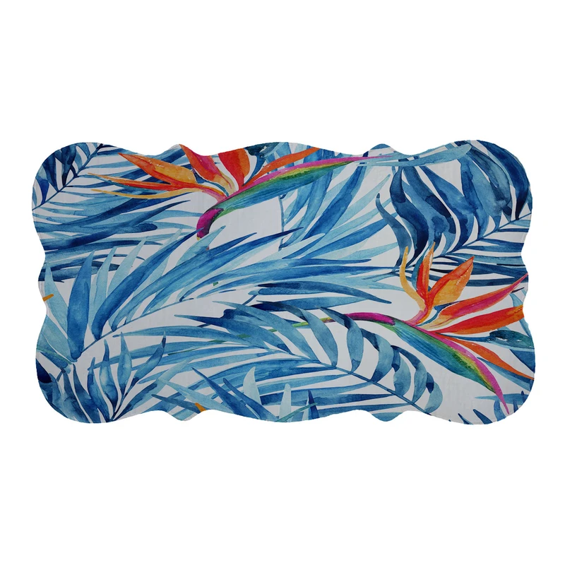 پادری طرح برگ کد 9107 سایز 110×60 سانتی متر