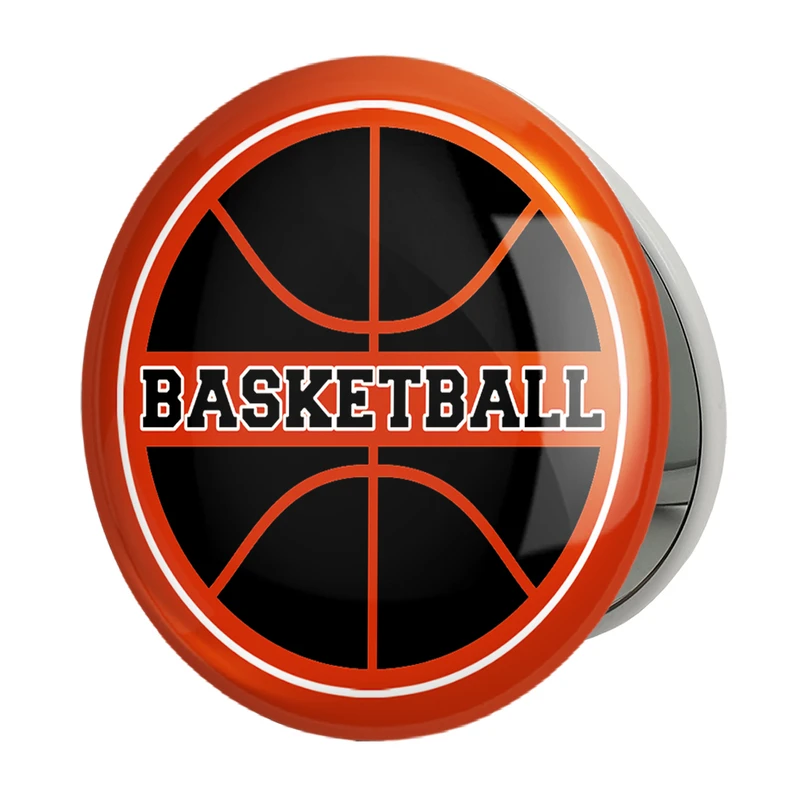 آینه جیبی خندالو طرح بسکتبال Basketball مدل تاشو کد 26449 