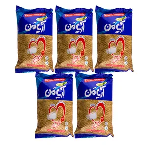 نمک خوراکی ید دار 100% تصفیه شده و تبلور مجدد آریامن - 800 گرم مجموعه 5 عددی