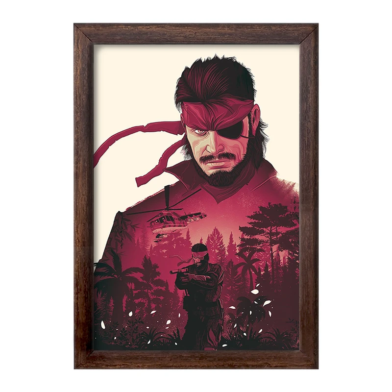 تابلو خندالو طرح بازی متال گیر (Metal Gear) کد 33181