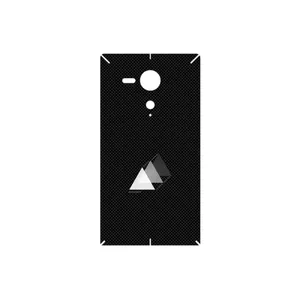 MAHOOT Minimal 3 Triangle Icon Cover Sticker for Sony Xperia SP