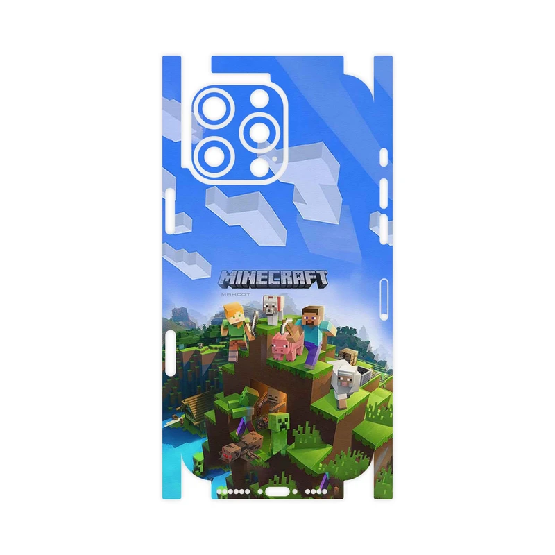 برچسب پوششی ماهوت مدل Minecraft_Game-FullSkin مناسب برای گوشی موبایل اپل iPhone 16 Pro Max