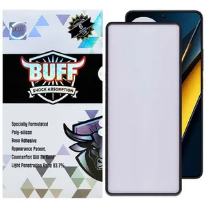 Buff New AirBag-G Glass Screen Protector For Xiaomi Poco X6 Pro 5G / Poco X6 5G / Poco M6 Pro 4G