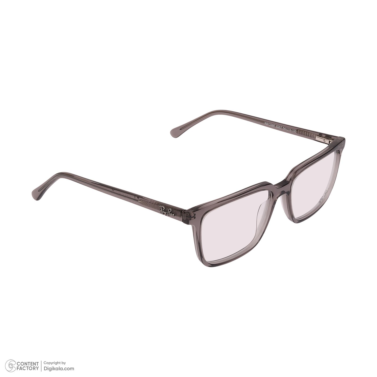 فریم عینک طبی ویفرر (Wayfarer) ری بن مدل 0RB7239F-8257 مناسب برای صورت گرد، قلب و بیضی -  - 4