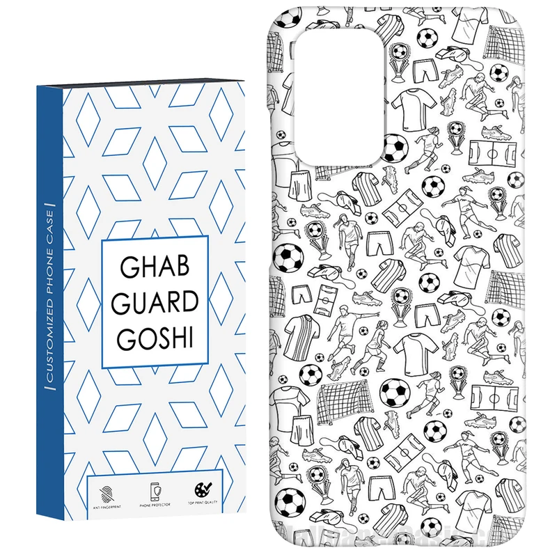 کاور قاب گارد گوشی طرح فوتبال کد Dimo-118 مناسب برای گوشی موبایل شیائومی  Redmi 10 