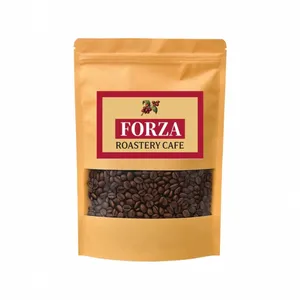 دانه قهوه فول کافیین دارک فورزا - 350 گرم