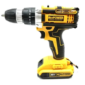 دریل پیچ گوشتی چکشی شارژی مدل Neo36Pcs_Hammer