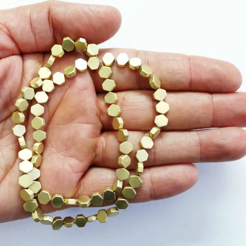 مهره دستبند مدل حدید شش ضلعی کد MO-1019 مجموعه 40 عددی