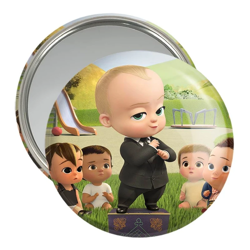 آینه جیبی خندالو مدل بچه رئیس Boss Baby  کد 12512
