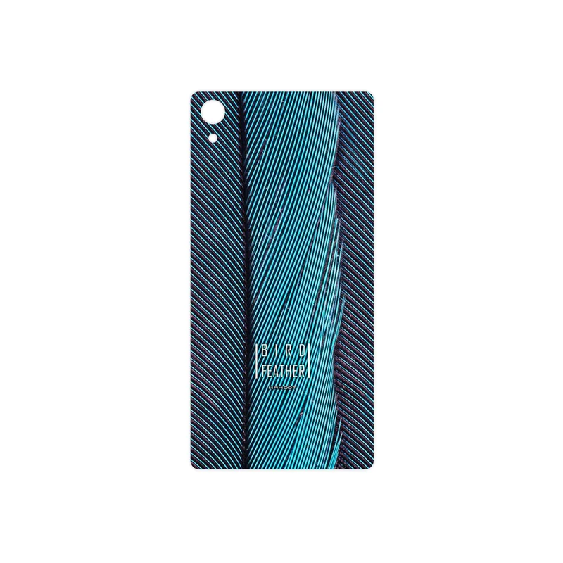 برچسب پوششی ماهوت مدل Turquoise feathers مناسب برای گوشی موبایل سونی Xperia Z2