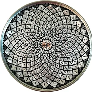 سینی قلمزنی طرح خورشید مدل PH101