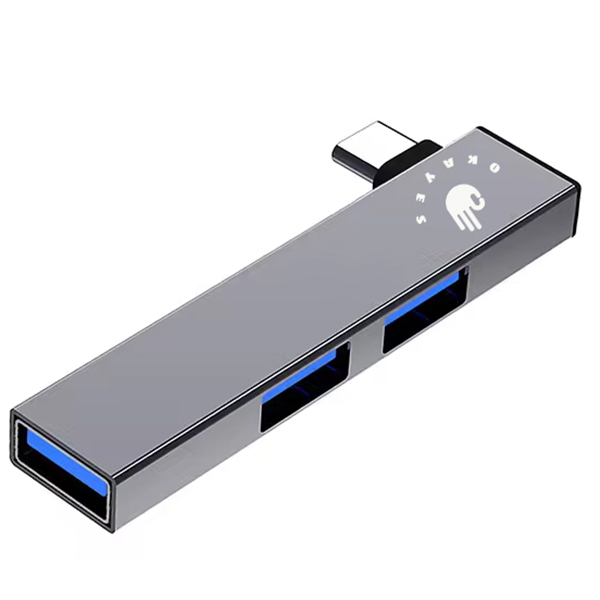 هاب 3 پورت USB-C اکی یس مدل HUB300TYPEC