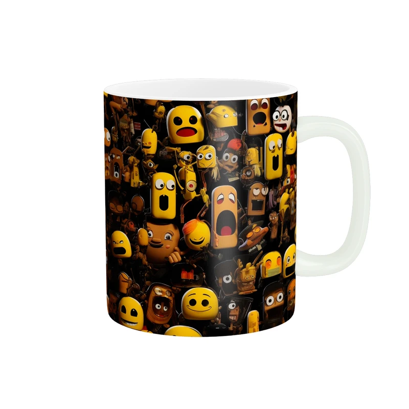 ماگ پاد آفرین طرح شکلک کد 6318