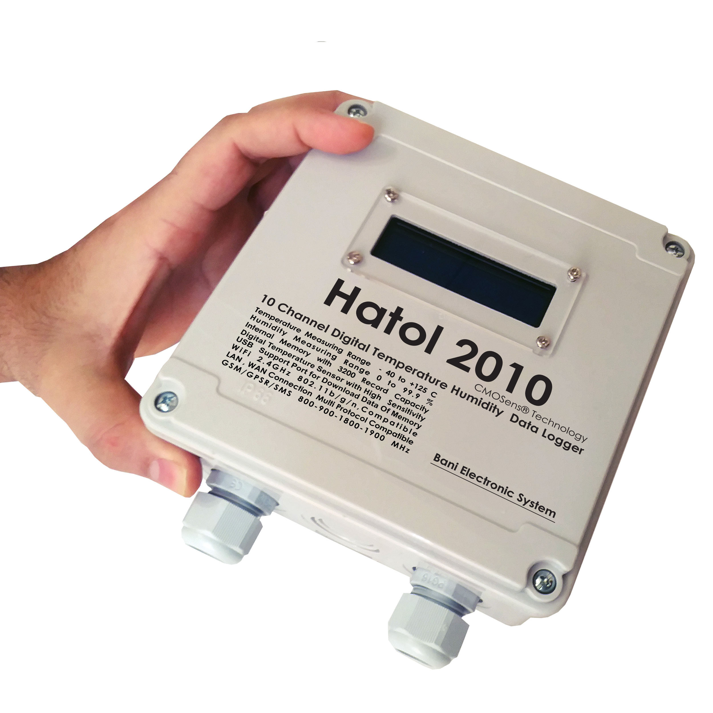 دیتالاگر دما و رطوبت هاتول مدل 2010