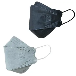 ماسک تنفسی بهسا مدل سه بعدی 3D-BSA-06-BcGr بسته 6 عددی