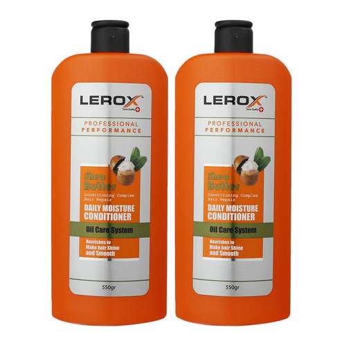 نرم‌کننده مو لروکس مدل روزانه شیباتر وزن 550 گرم مجموعه 2 عددی
