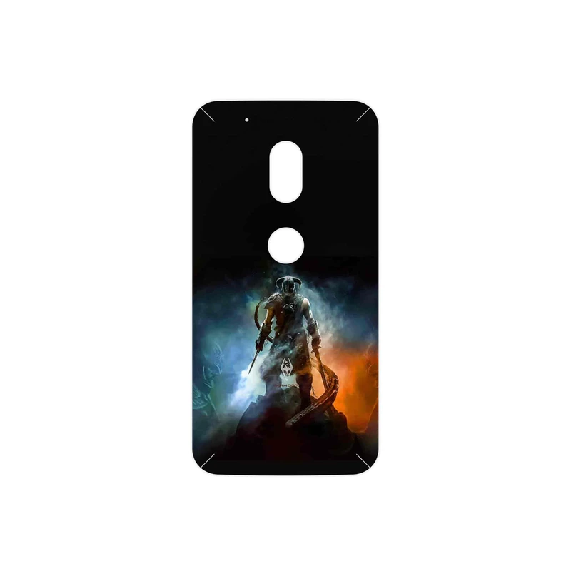 برچسب پوششی ماهوت مدل Skyrim Game Series مناسب برای گوشی موبایل موتورولا Moto G4 Play