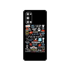 MAHOOT Friends 2 Cover Sticker for Oppo Reno4 Pro 5G