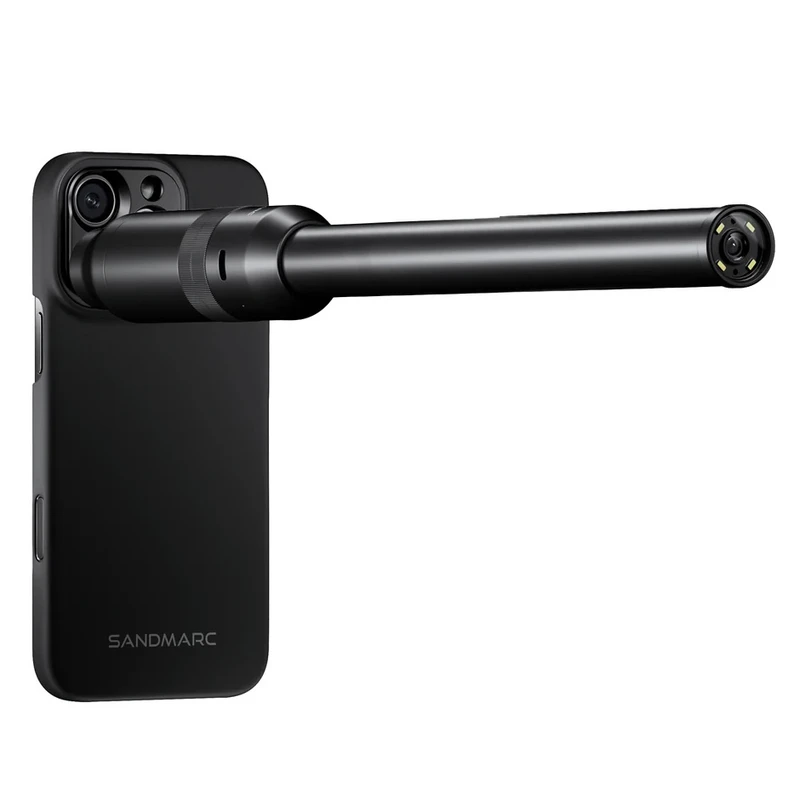 لنز موبایل سندمارک مدل Probe مناسب برای گوشی موبایل اپل iPhone 16 Pro Max