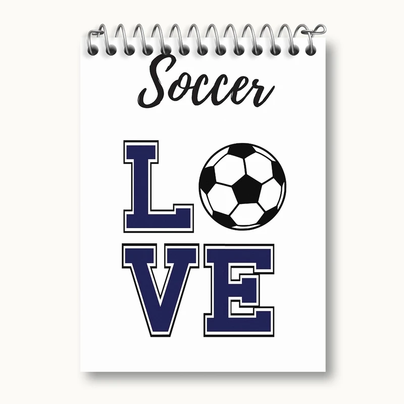 دفتر یادداشت 50 برگ خندالو مدل فوتبال Football کد 25978