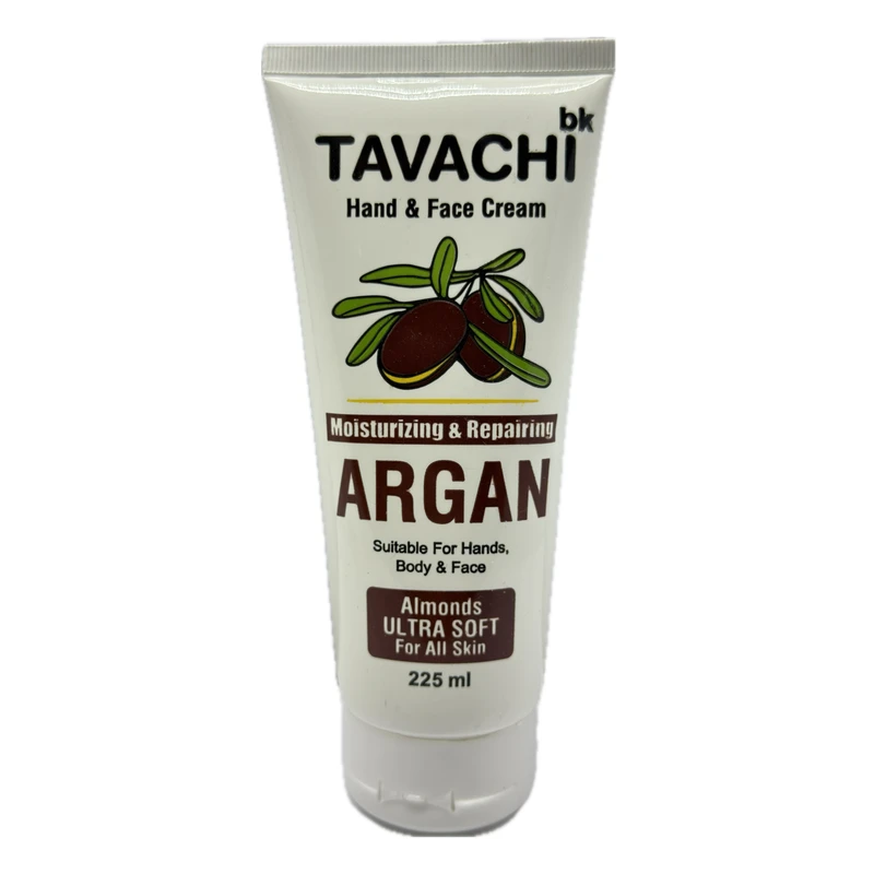 کرم مرطوب کننده دست و صورت تاواچی مدل آرگان مناسب برای انواع پوست حجم 225 میلی لیتر