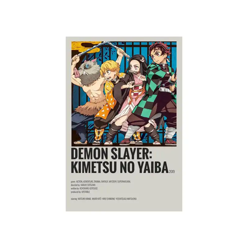استیکر مدل انیمه طرح Demon slayer - Kimetsu no yaiba-2