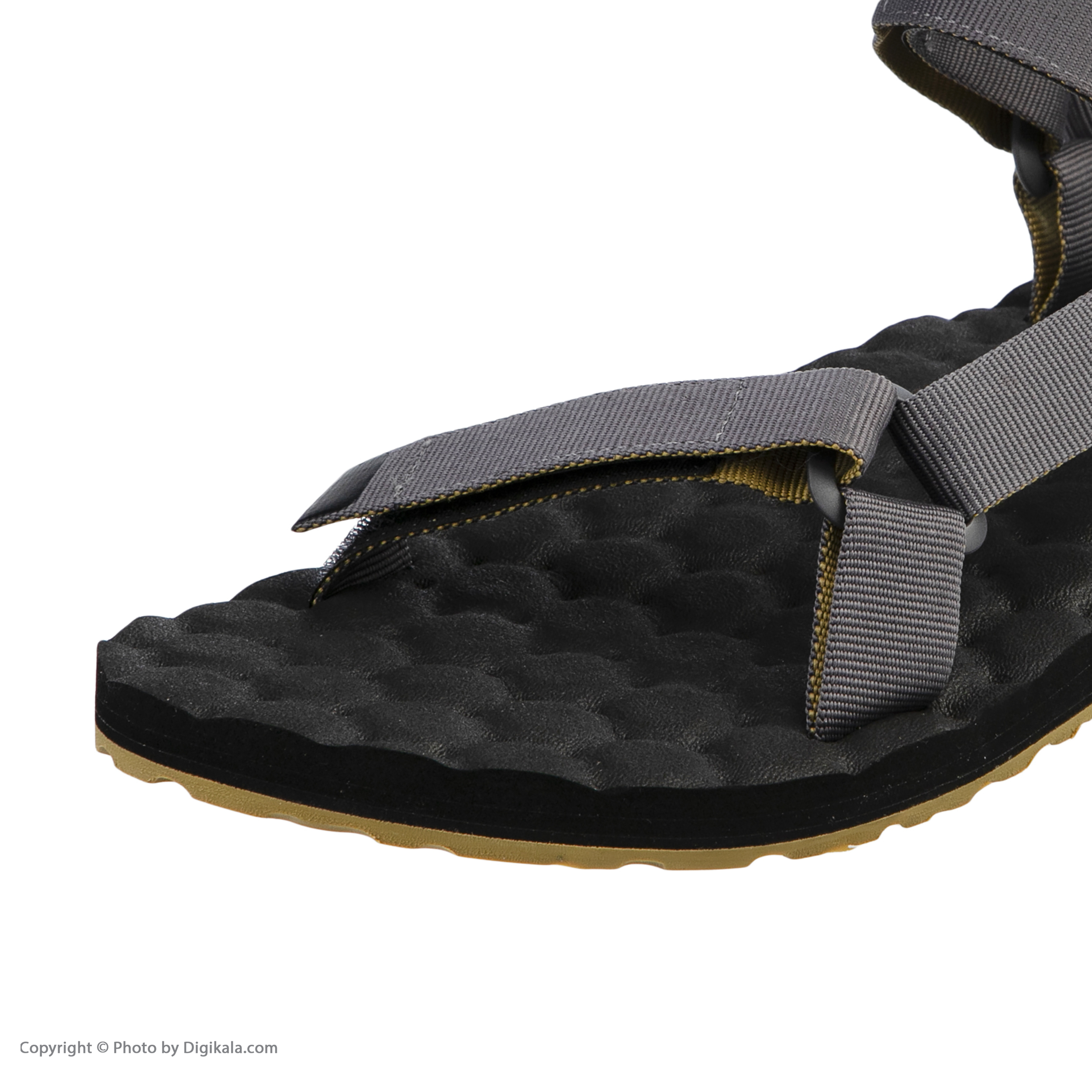 صندل مردانه لیزارد مدل Trail-Plain Dark Grey