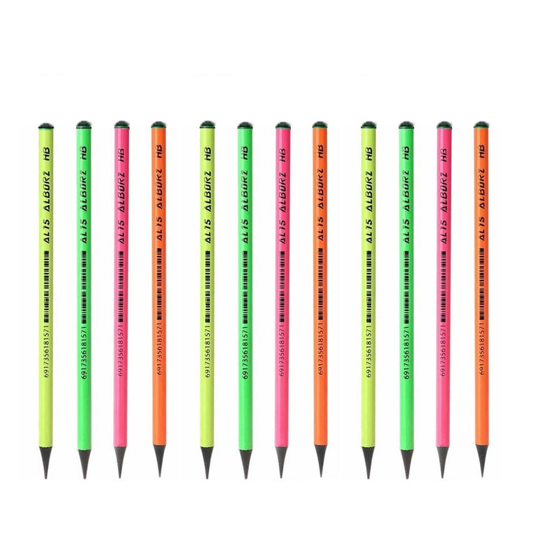 مداد مشکی البرز مدل AL14 بسته 12 عددی مداد مشکی البرز مدل AL14 بسته 12 عددی