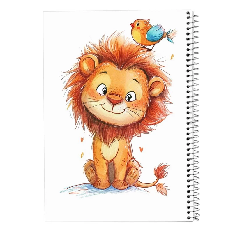 دفتر شطرنجی 50 برگ مدوپد طرح موجودات فانتزی کد DF17115