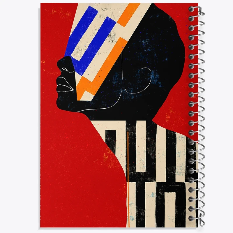 دفتر نت موسیقی 50 برگ خندالو مدل دکوراتیو (decorative) کد F29