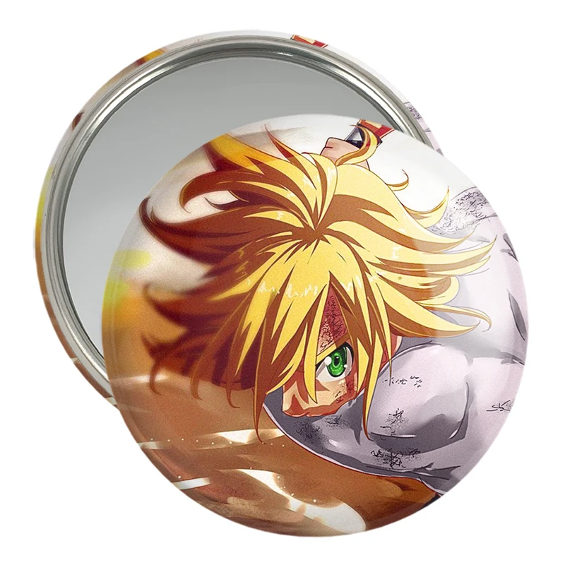 آینه جیبی خندالو مدل ملیوداس انیمه هفت گناه کبیره  کد 17581